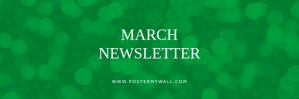 Gul March Newsletter Nagłówek wiadomości e-mail Template
