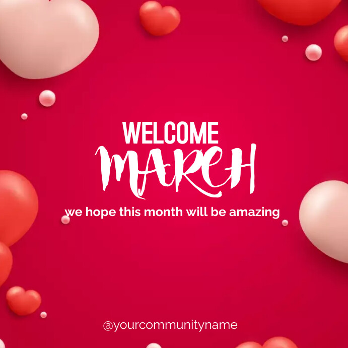March Poster Design Template PosterMyWall