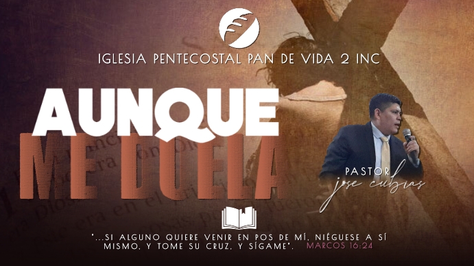 MARCOS 16:24 - YOUTUBE THUMBNAIL template