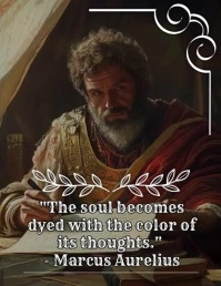 Marcus Aurelius Quotation Flyer (US Letter) template