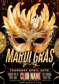 mardi gras A1 template