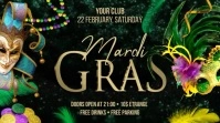 Mardi Gras Display template