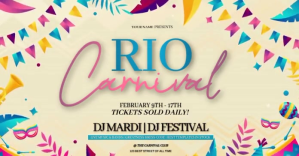 Mardi GRAS FESTIVAL carnival facebook shared template