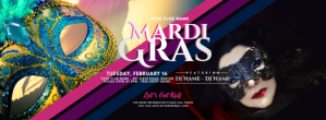 Mardi Gras Party Facebook Cover Photo Facebook-coverfoto template