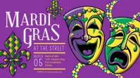 Mardi Gras Street Parade Banner Umbukiso Wedijithali (16:9) template