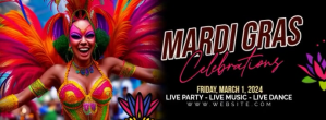 Mardi Gras Template Facebook-coverfoto