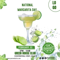 Margarita Day Flyer Quadrato (1:1) template
