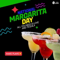 Margarita Day Template Instagram Post