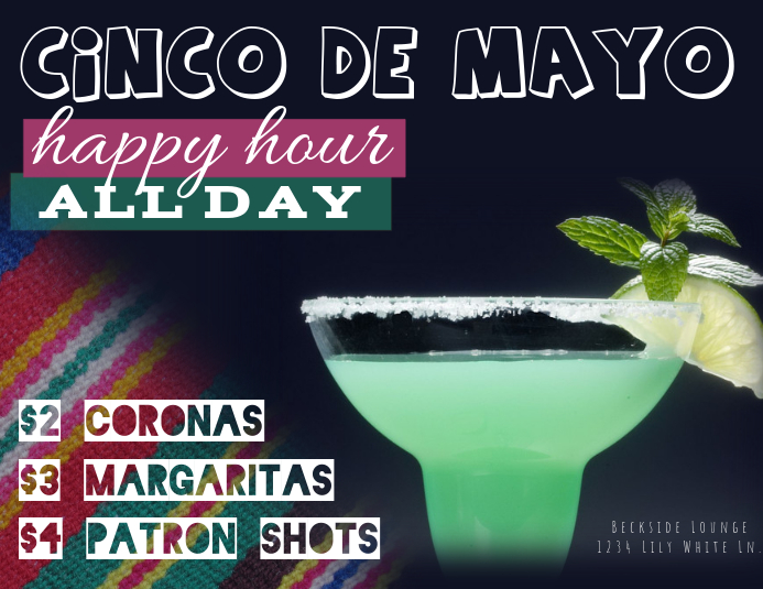 Copy Of Margarita Happy Hour Cinco De Mayo PosterMyWall copy-of-margarita-happy-hour-cinco-de-mayo-postermywall