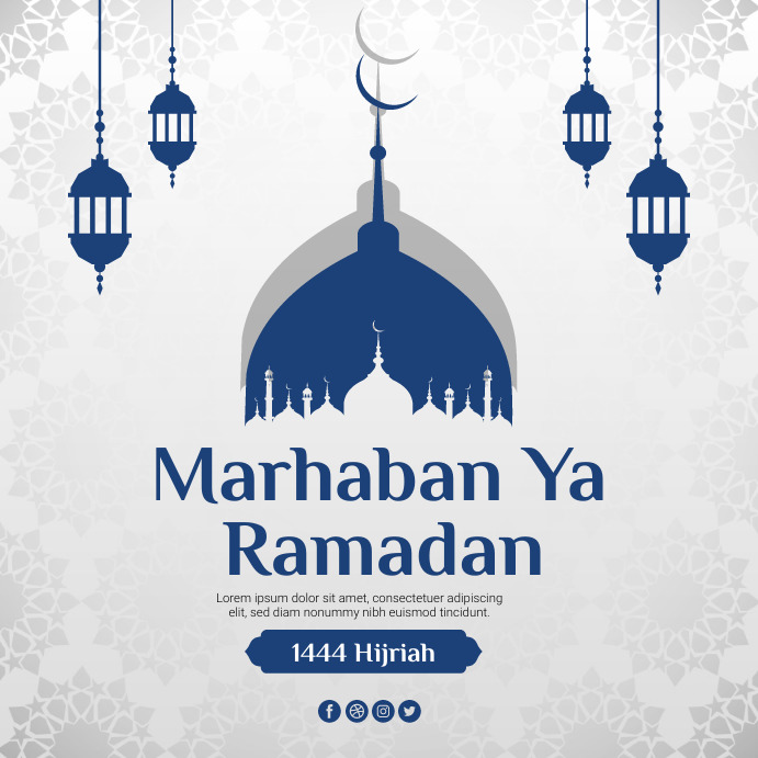 Marhaban Ya Ramadan Greeting Poster Template PosterMyWall marhaban-ya-ramadan-greeting-poster-template-postermywall