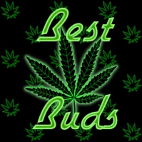 Marijuana Square (1:1) template