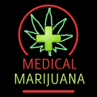 Marijuana Display Quadrato (1:1) template