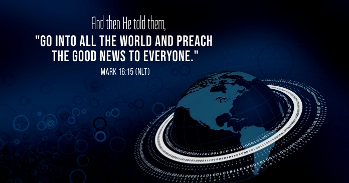Mark 16:15 Template | PosterMyWall