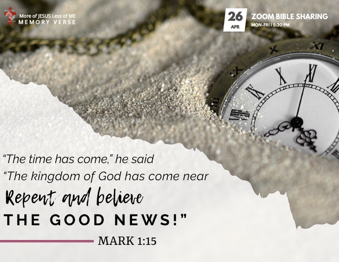 MARK 1:15 Flyer (US Letter) template
