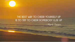 Mark Twain Cheer Up Quote Facebook Video template
