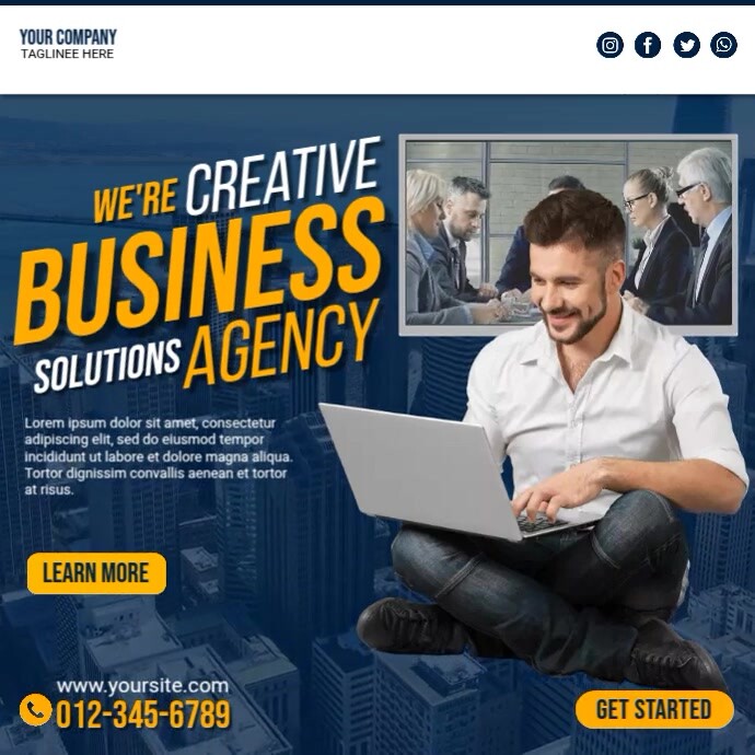 Pos Ads. Example Marketing Ads Templat | PosterMyWall