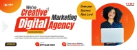Marketing Agency Cover Portada de Facebook template