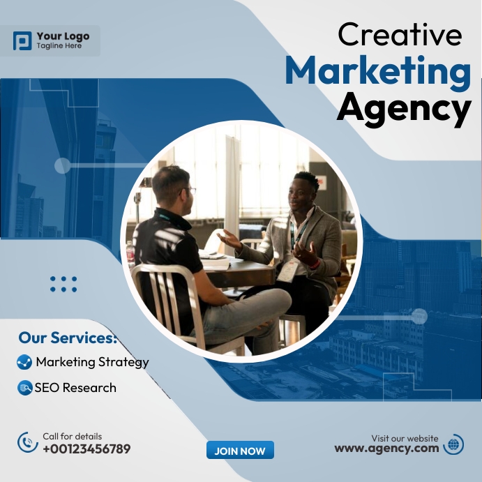 Marketing Agency Instagram Ads template