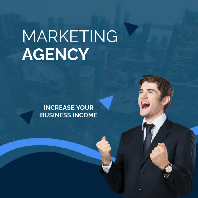 Copy of marketing agency instagram post template | PosterMyWall