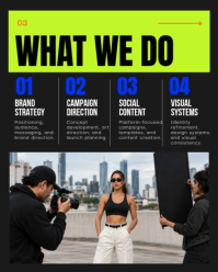 Schwarz Creative Marketing Agency Instagram Portrait Template - Page 3