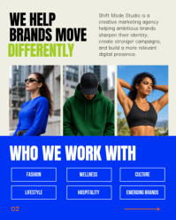 Schwarz Creative Marketing Agency Instagram Portrait Template - Page 2