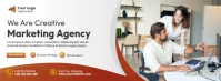 Marketing Agency Social Media Template Facebook-Cover