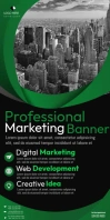 Marketing Conference Agency 易拉宝 3' × 6' template