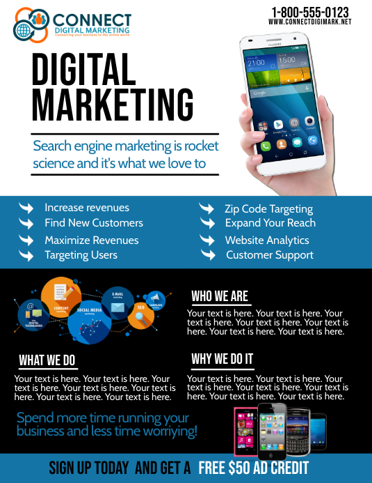 marketing Pamflet (VSA Brief) template