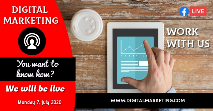 marketing Facebook Shared Image template