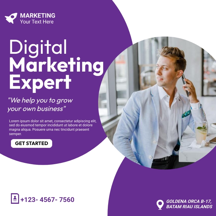 Marketing Digital Template Instagram Post