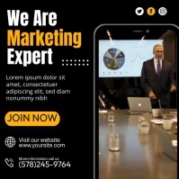Marketing Expert Publicación de Instagram template