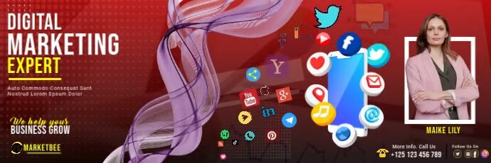Marketing posters, Twitter 标题 template