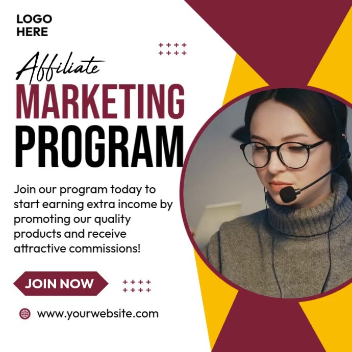 Advertising Program Layout Marketing Program Template | PosterMyWall