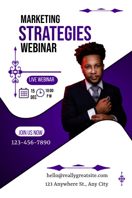 Marketing strategies poster Template | PosterMyWall