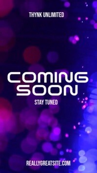 Ungu Coming Soon Announcement Instagram Story Template