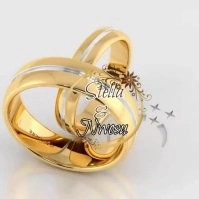 marriage and wedding invite Square (1:1) template