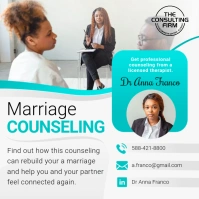 Marriage Counseling Instagram Image Wpis na Instagrama template