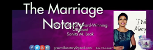 Marriage Officiant Website Header Twitter-Kopfzeile template
