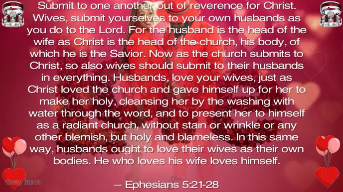 Marriage Scripture Template PosterMyWall