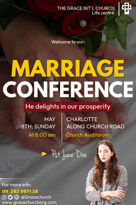 Marriage seminar Template | PosterMyWall