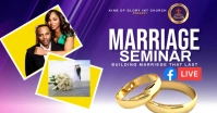 Marriage service Facebook Shared Image template