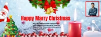marry Christmas flyers, marry Christmas greet Facebook Cover Photo template