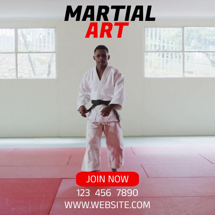 Martial art Template PosterMyWall