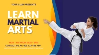 Martial arts,karate classes,event Miniature YouTube template