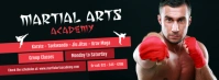 Martial Arts Academy  Facebook Cover Photo template