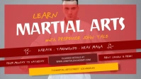 Martial Arts Digital Display Image Affichage numérique (16:9) template