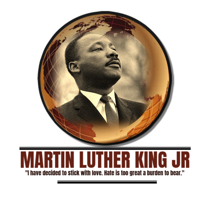 martin luther jr, black history, king jr, mlk Logotyp template