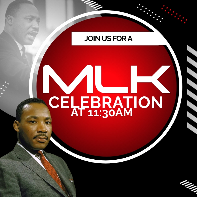 Mlk Program Design Martin Luther King, Jr. Celebration Template | PosterMyWall