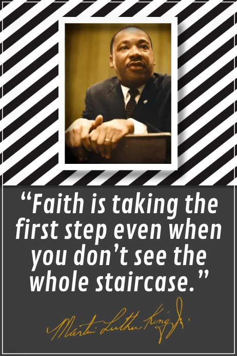Martin Luther King, Quote Template | PosterMyWall