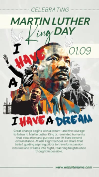 Martin Luther King Day Celebration Story Template
